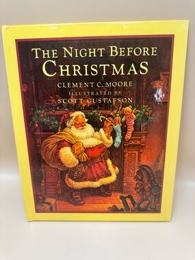 Vintage 1992 The Night Before Christmas Hardback Book Great Condition